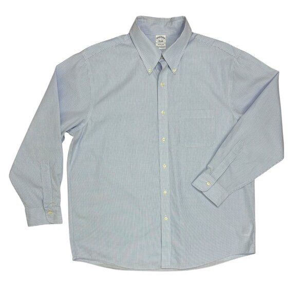 Brooks Brothers 1818 Supima Cotton Micro Check Original Polo Shirt - Picture 9 of 9